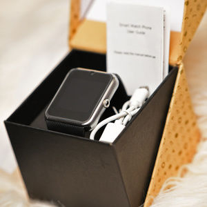 Black Android/Apple Compatible Bluetooth Watch